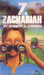 Z for Zachariah - Robert C O'Brien