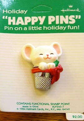 Holiday Happy pins